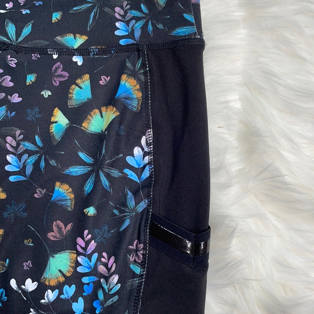 Jessica Simpson The Warmup Floral Pattern Leggings - Picture 3 of 15